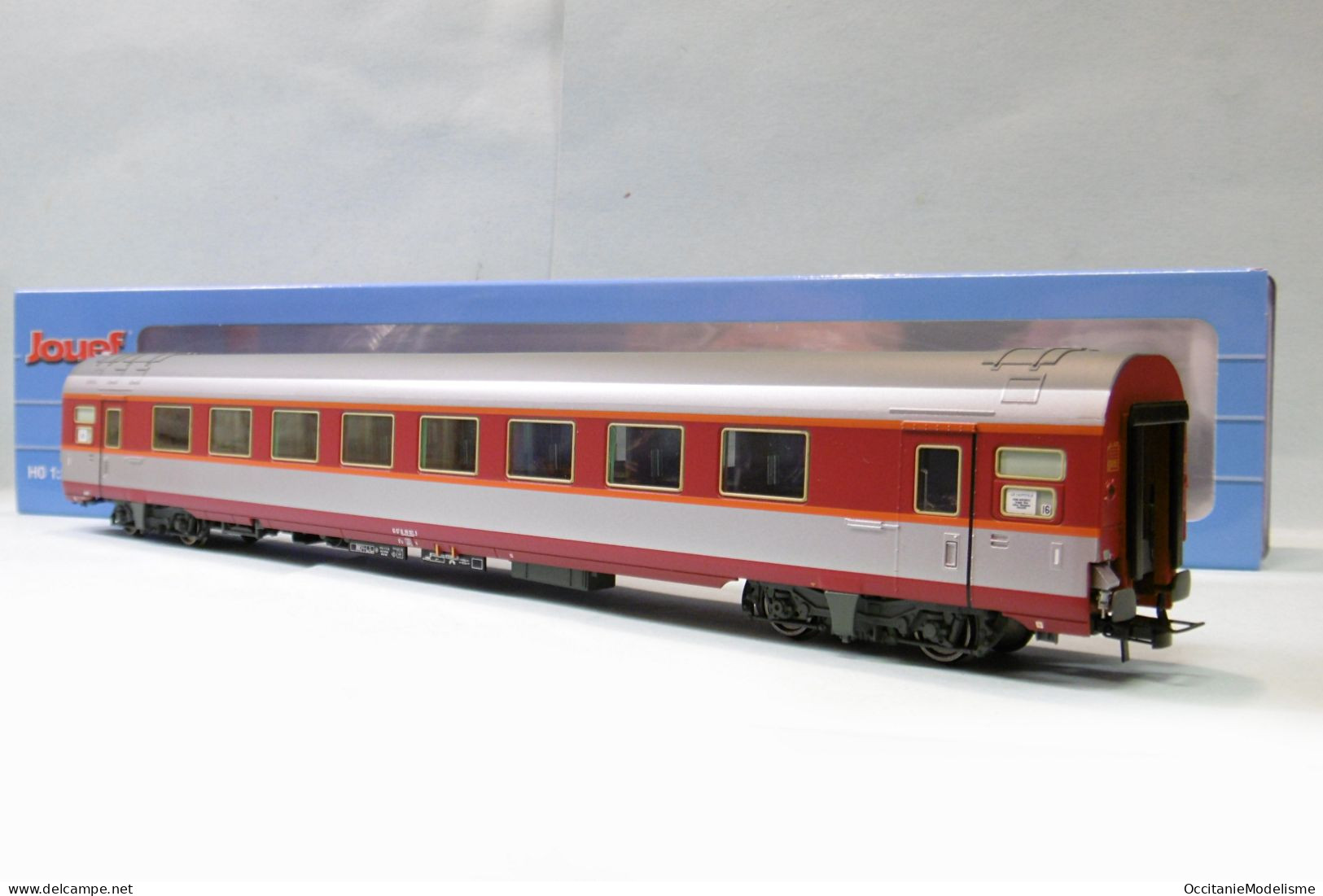 Jouef - VOITURE GRAND CONFORT CAPITOLE A8u SNCF ép. IV Réf. HJ4170 Neuf NBO HO 1/87 - Vagoni Merci