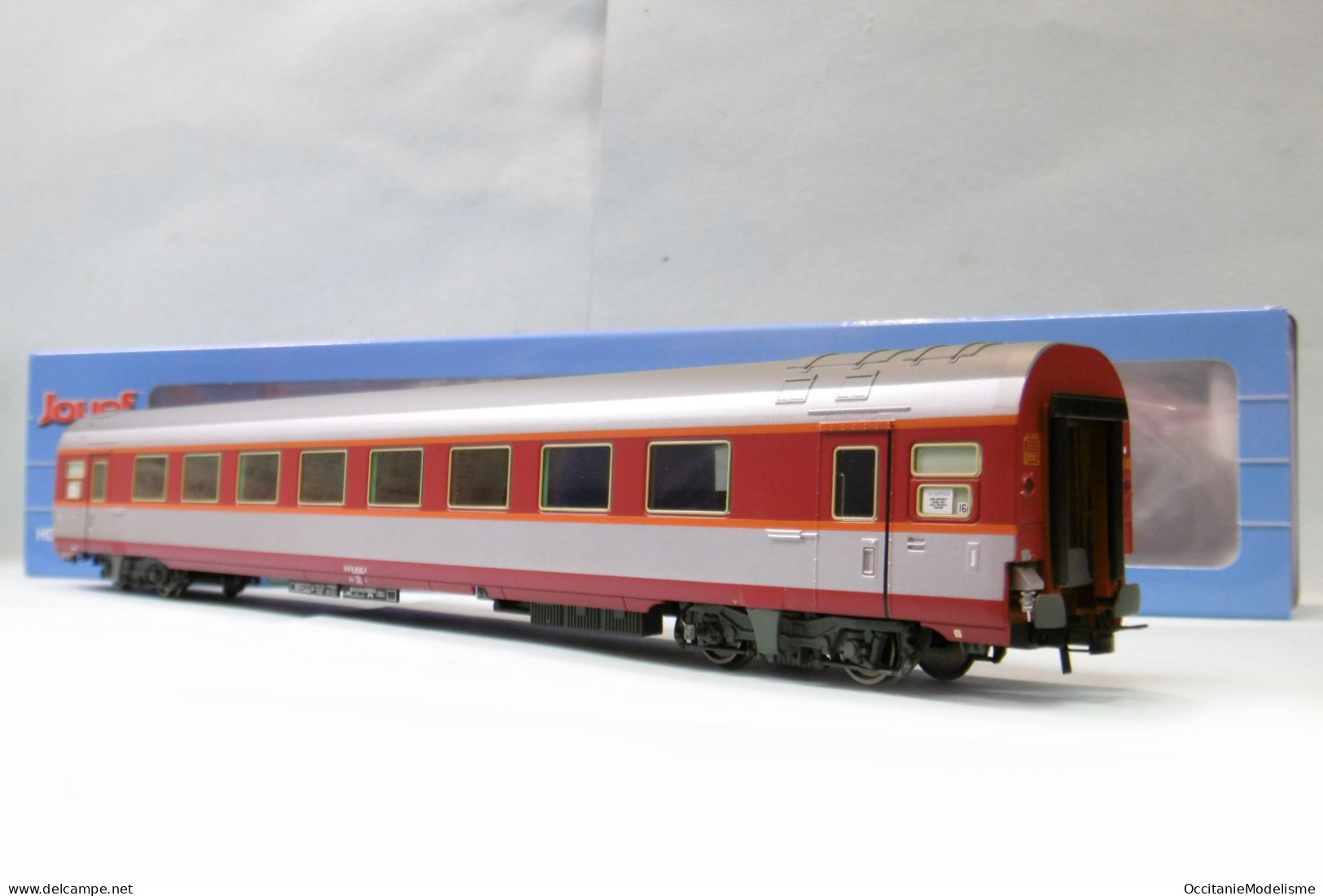 Jouef - VOITURE GRAND CONFORT CAPITOLE A8u SNCF ép. IV Réf. HJ4170 Neuf NBO HO 1/87 - Vagoni Merci