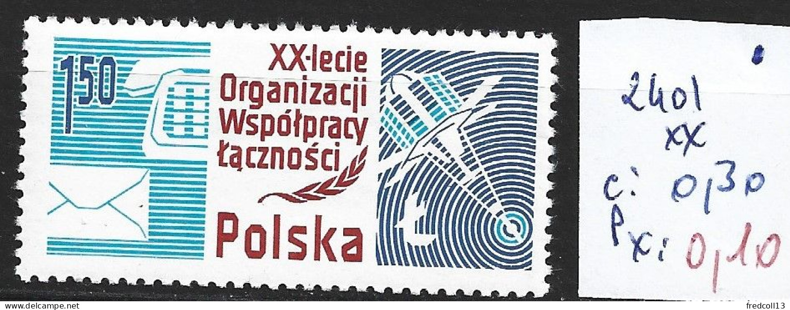 POLOGNE 2401 ** Côte 0.30 € - Unused Stamps