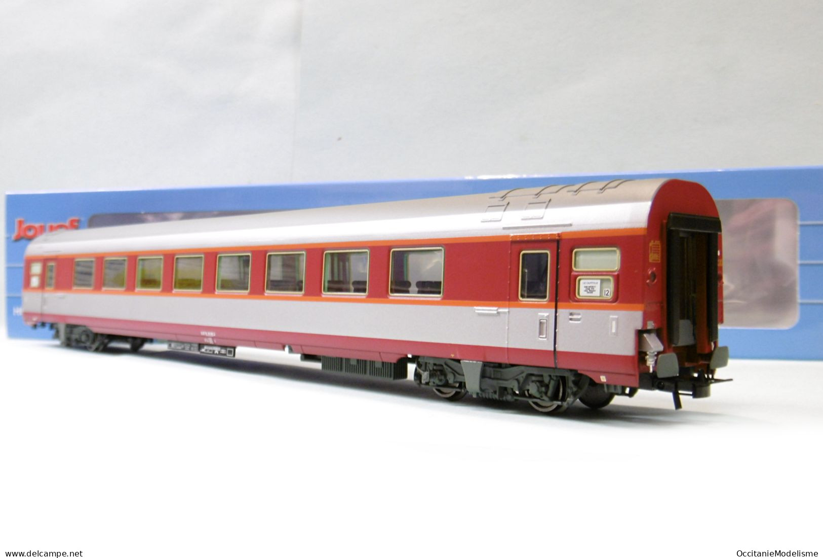 Jouef - VOITURE GRAND CONFORT CAPITOLE A8tu SNCF ép. IV Réf. HJ4171 Neuf NBO HO 1/87 - Vagoni Merci