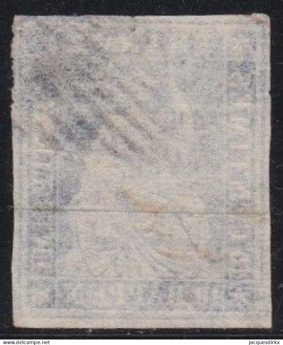 Suisse   .  Yvert  .    27d  (2 Scans)   .  Papier Mince  .     O        .    Oblitéré - Used Stamps