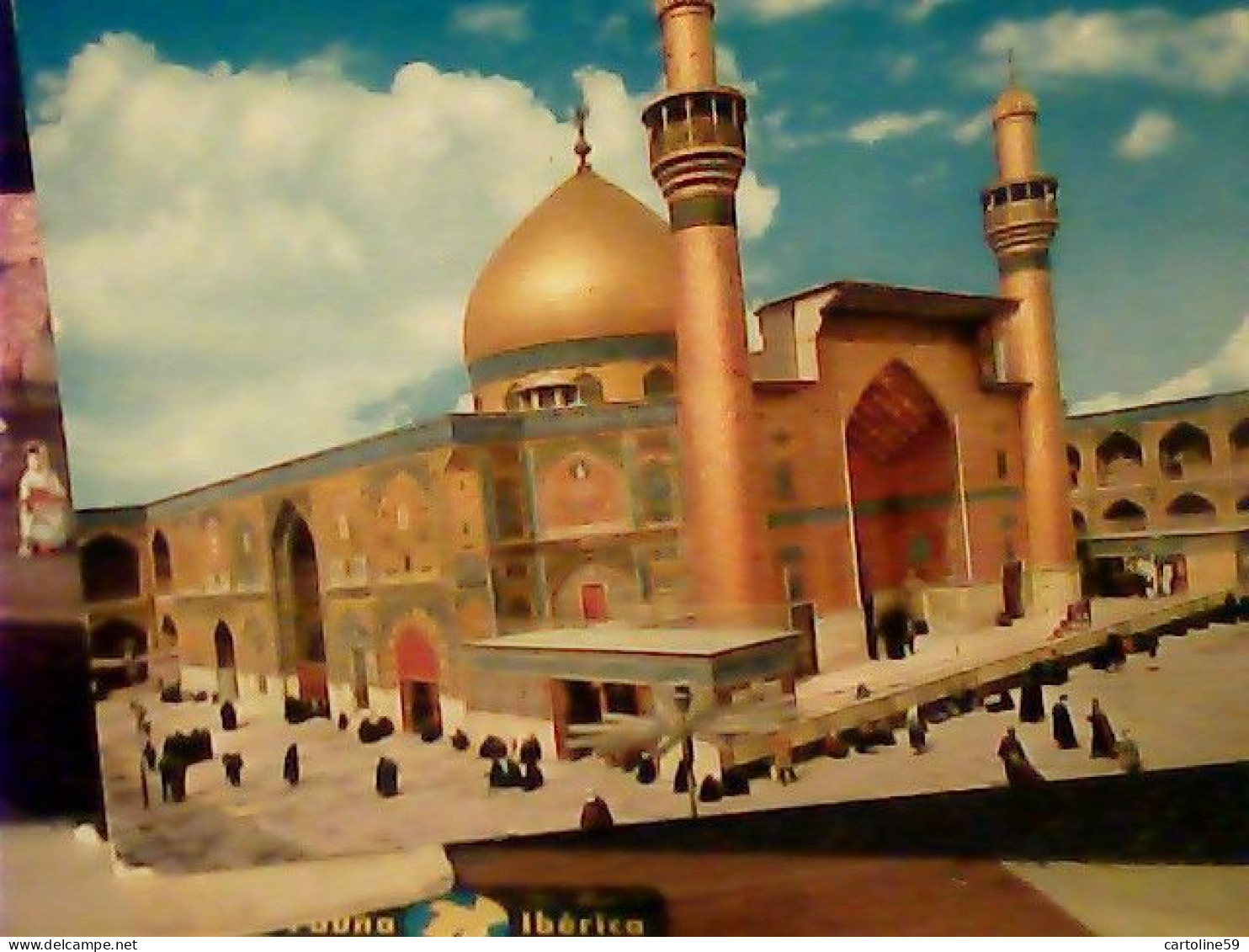 2 CARD IRAQ  Najaf Al Ashraf - The Golden Mausoleum And Shrine Of Imam Ale The Caloph N1970 JU5200 - Irak