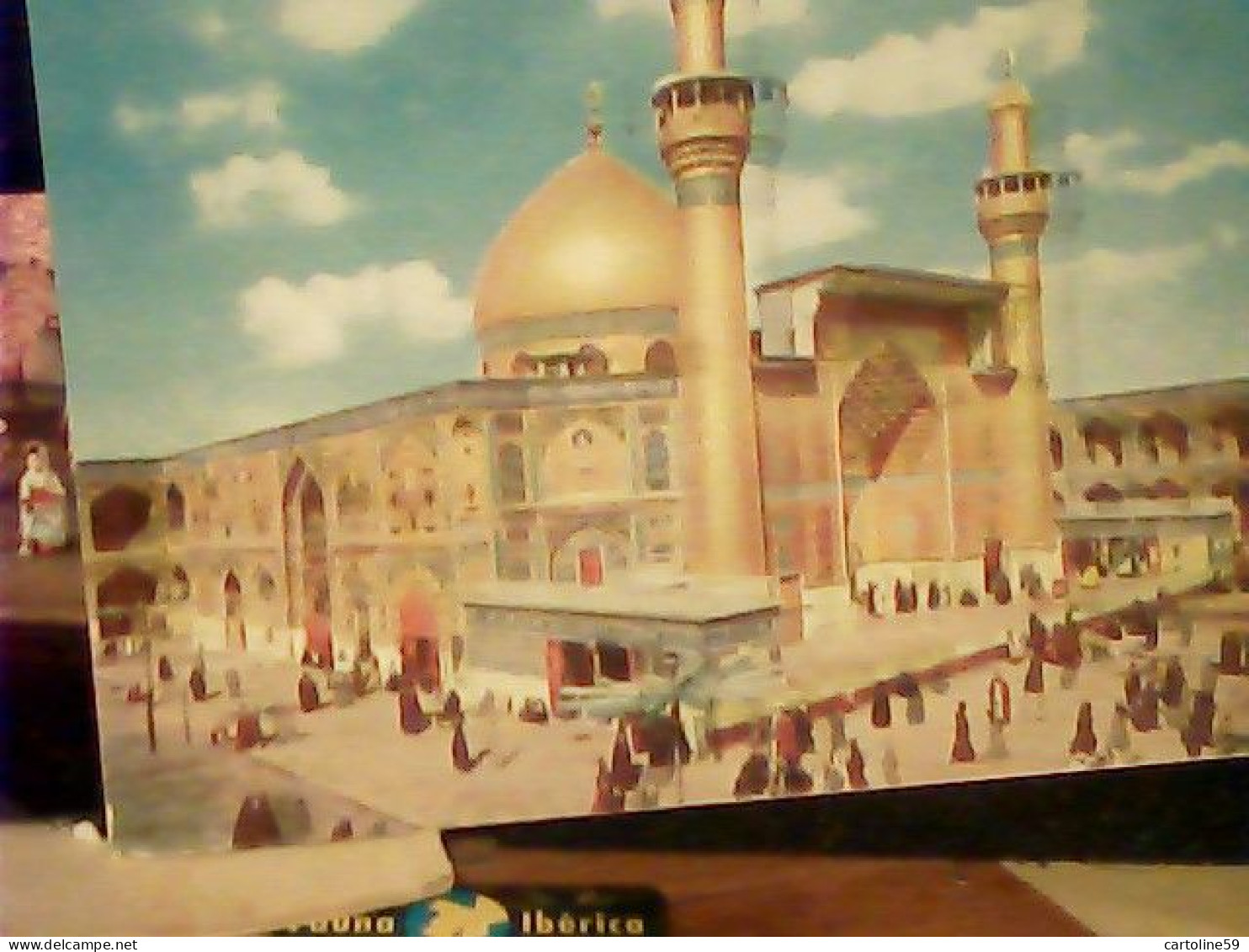 2 CARD IRAQ  Najaf Al Ashraf - The Golden Mausoleum And Shrine Of Imam Ale The Caloph N1970 JU5200 - Irak