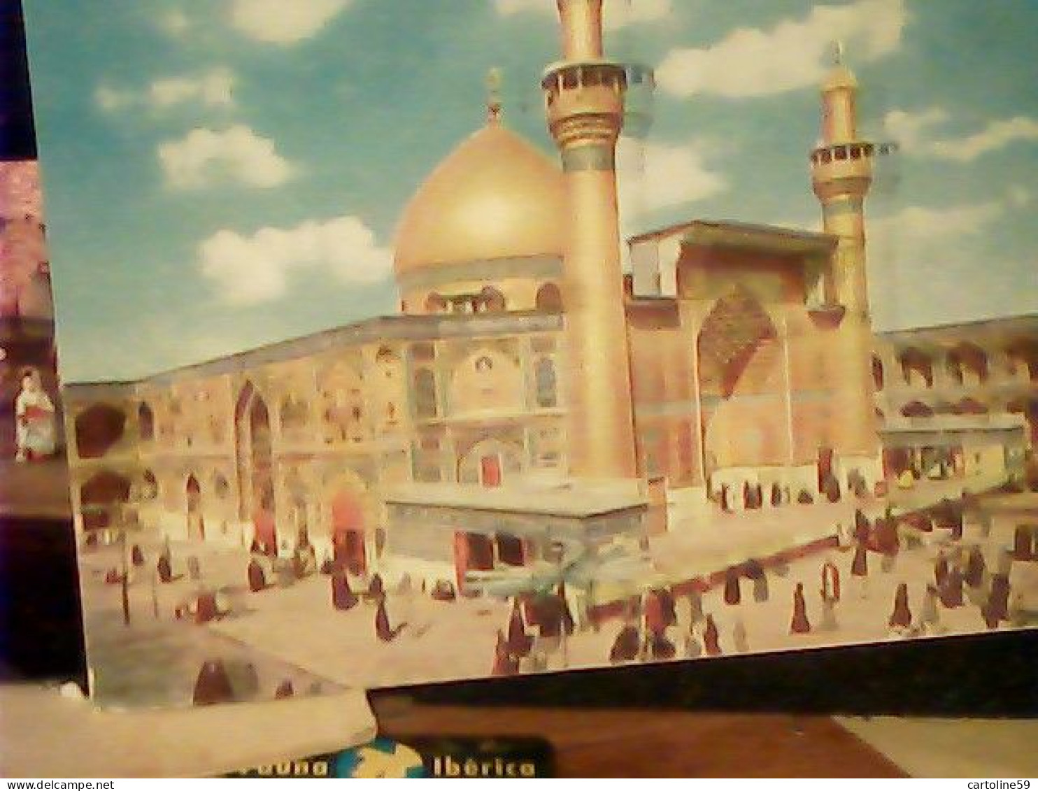 2 CARD IRAQ  Najaf Al Ashraf - The Golden Mausoleum And Shrine Of Imam Ale The Caloph N1970 JU5200 - Iraq