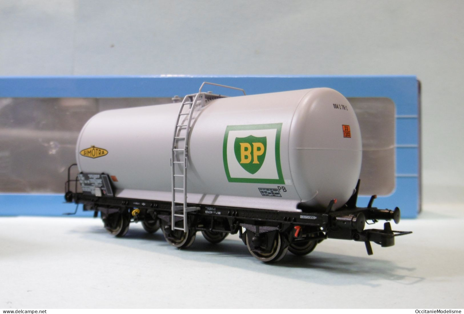 Jouef - 2 WAGONS CITERNE à 3 ESSIEUX BP ép. IV Réf. HJ6247 Neuf NBO HO 1/87 - Wagons Marchandises