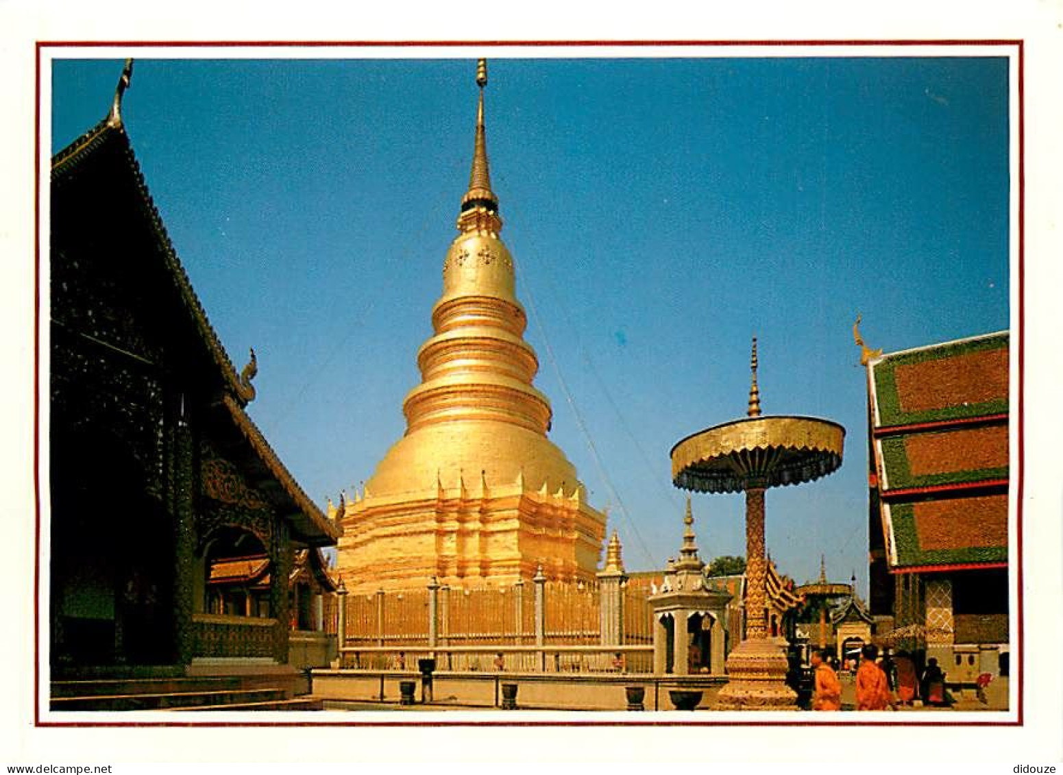 Thailande - Haiiphunchai - Lamphun Province - The Sanction Of Principal Image In Wat Phratart - Temple Boudhiste - Carte - Tailandia