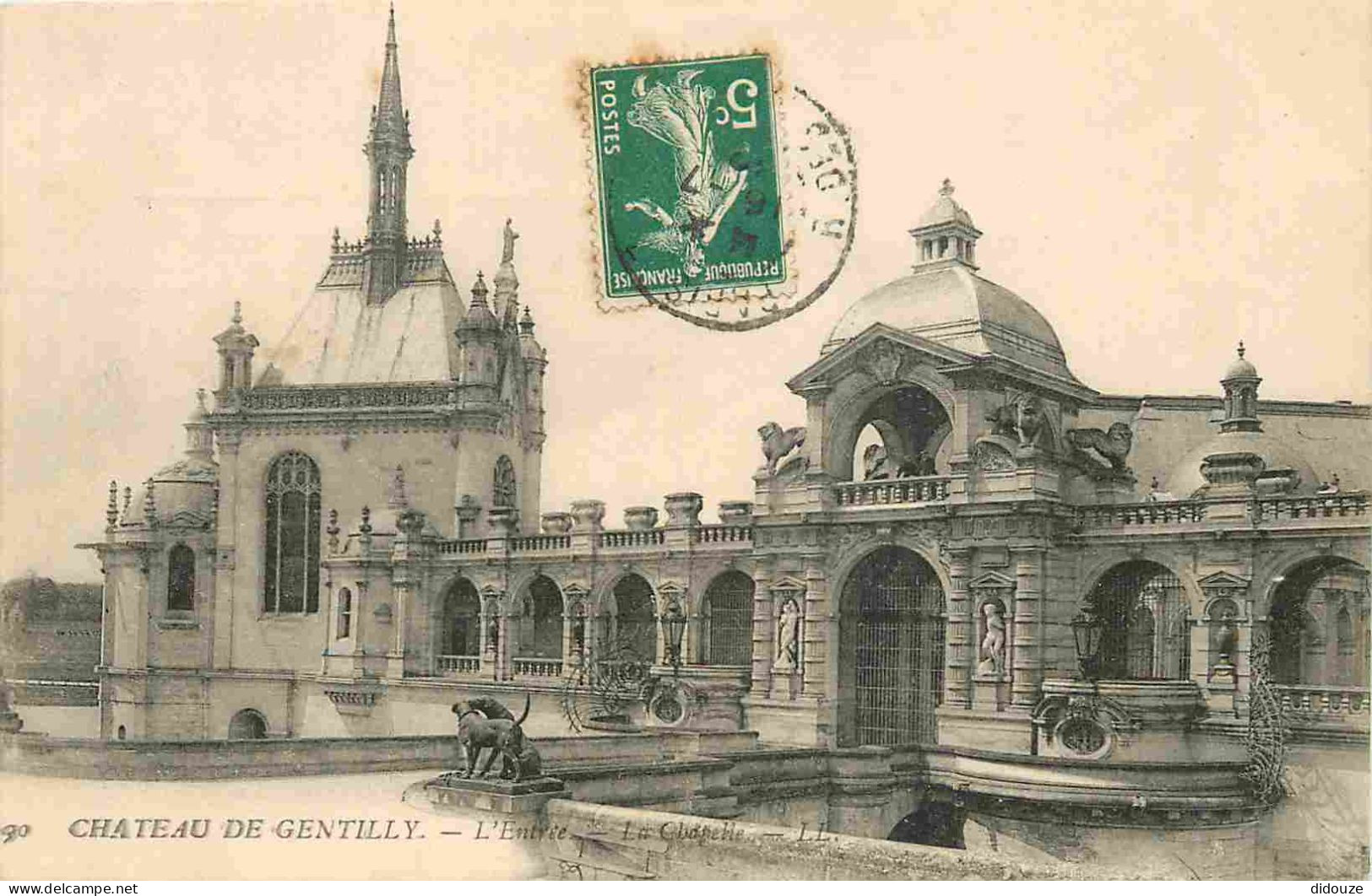 94 - Gentilly - Le Chateau - L'entrée - La Chapelle - CPA - Voir Scans Recto-Verso - Gentilly