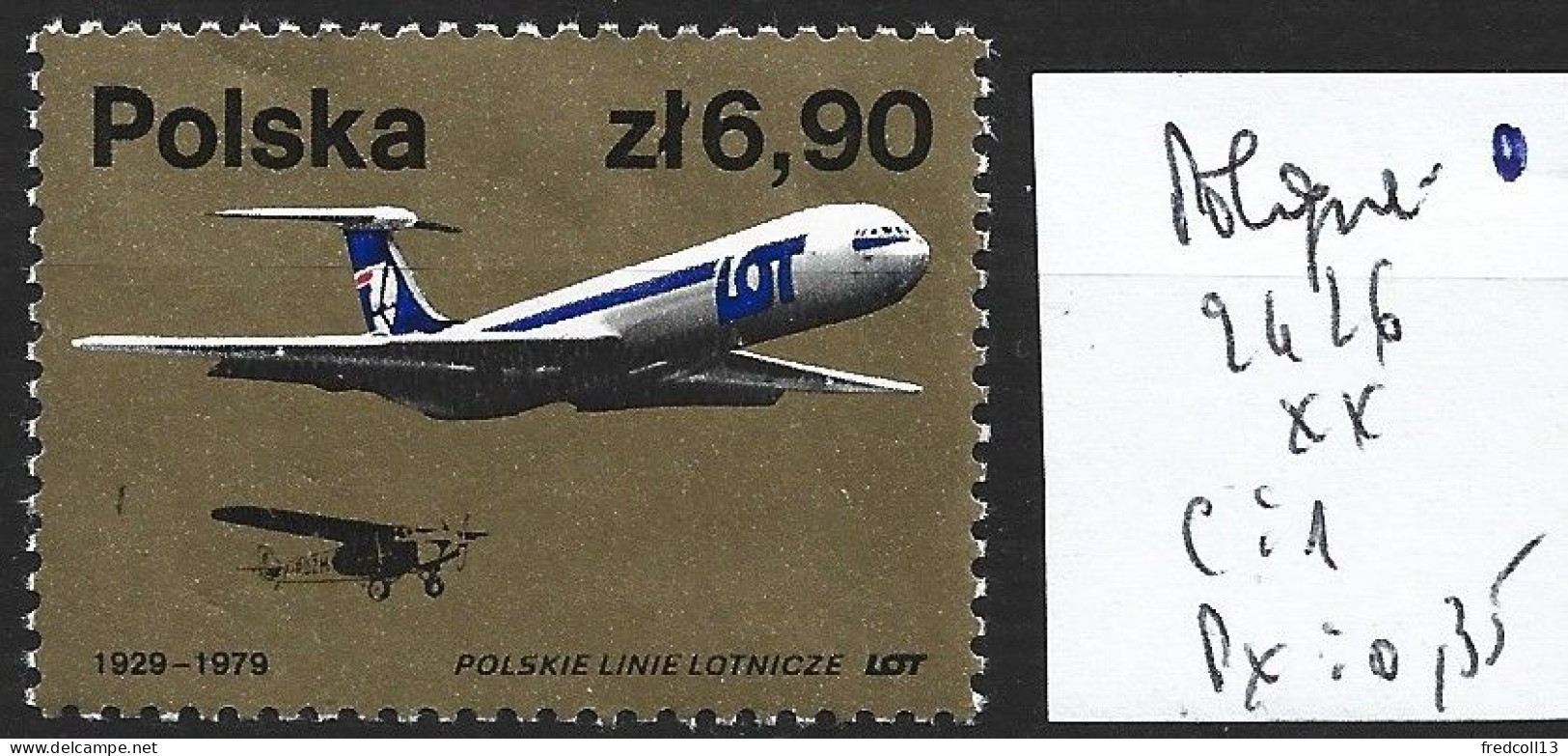 POLOGNE 2426 ** Côte 1 € - Unused Stamps