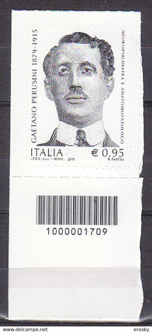 Y2886 - ITALIA ITALIE Unificato N°3713 ** CODICE A BARRE - Codici A Barre