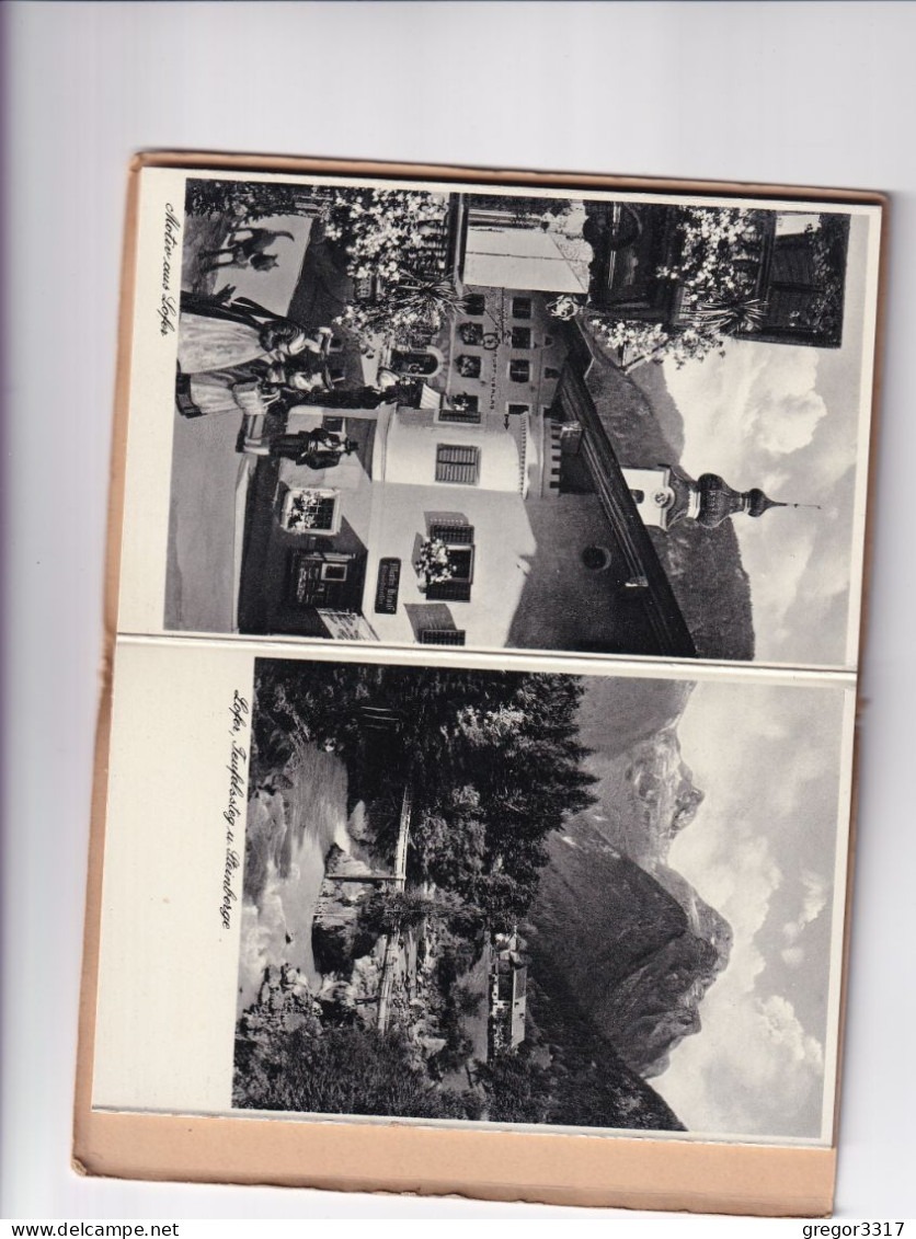 E5604) LOFER im Lande Salzburg - GUSTI LUKAS - Postkartenbuch - 10 kleinformatige ANSICHTSKARTEN LOFER - top !!