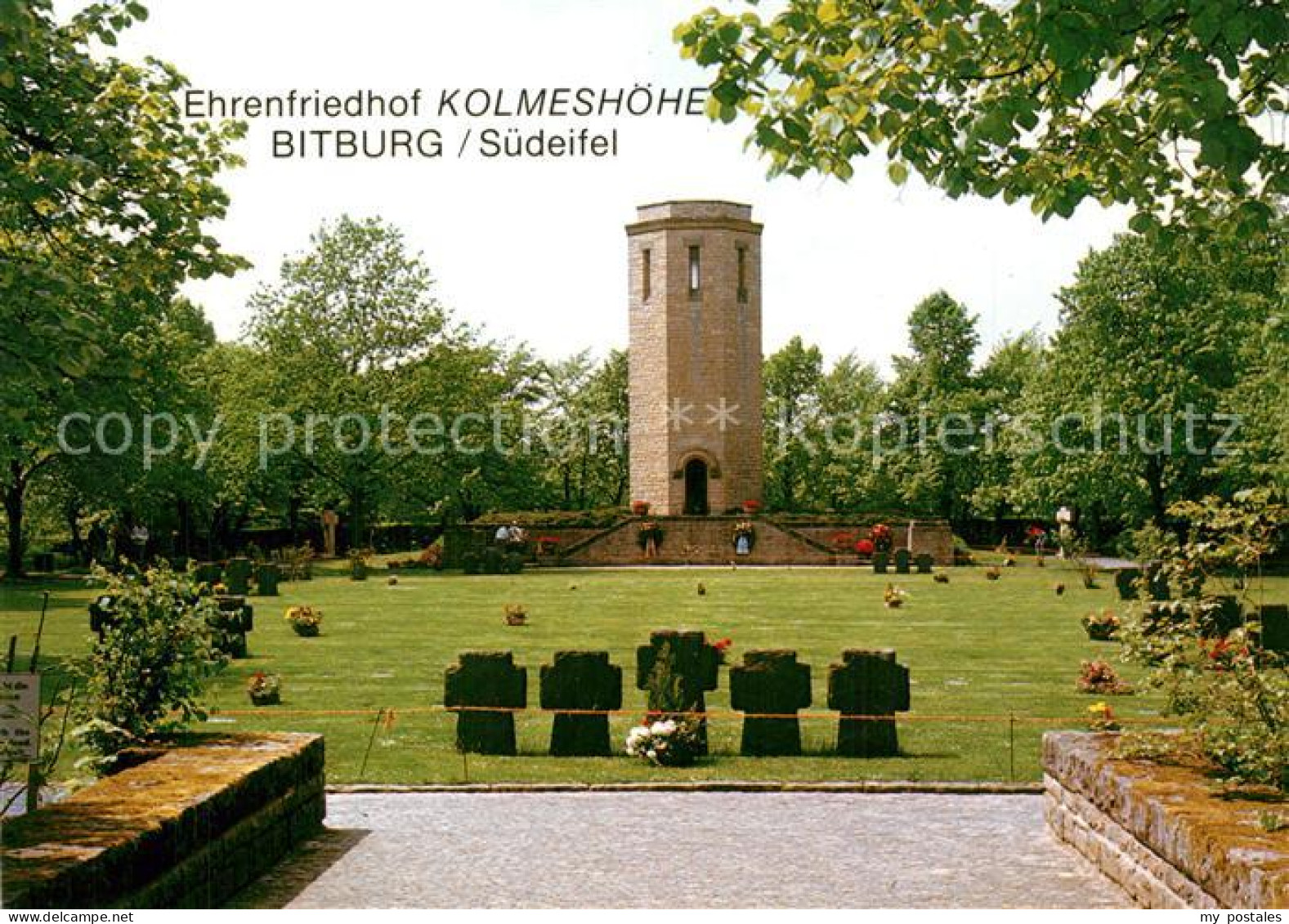 73576341 Bitburg Ehrenfriedhof Kolmeshoehe Bitburg - Bitburg