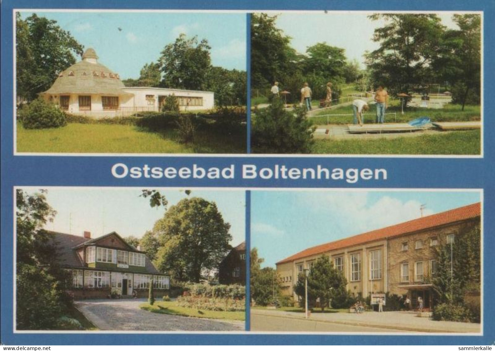 89440 - Boltenhagen - U.a. Minigolfanlage - 1987 - Boltenhagen