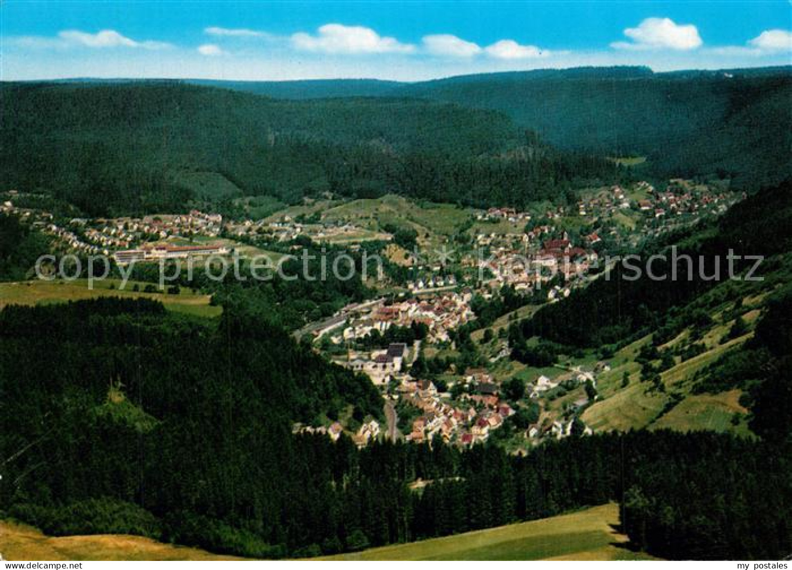 73575359 Alpirsbach Panorama Kur- Und Klosterstadt Im Schwarzwald Fliegeraufnahm - Alpirsbach