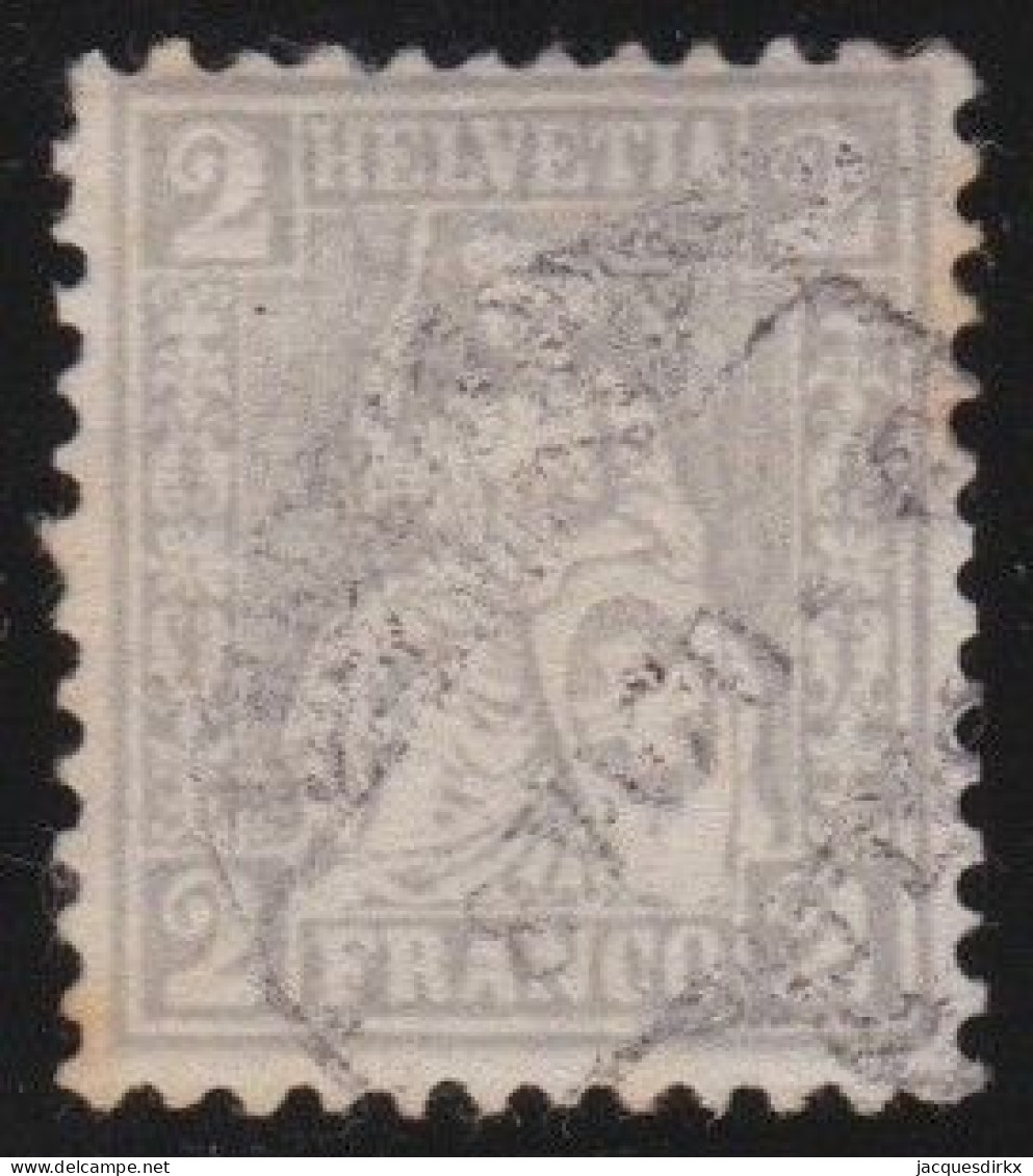 Suisse   .  Yvert  .    33   .       O        .    Oblitéré - Used Stamps