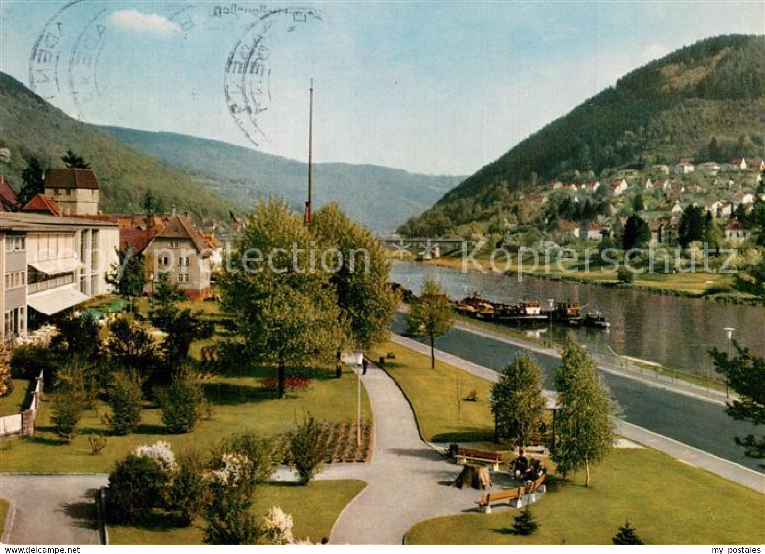 73574430 Eberbach Neckar Partie Am Kurhaus Eberbach Neckar - Eberbach