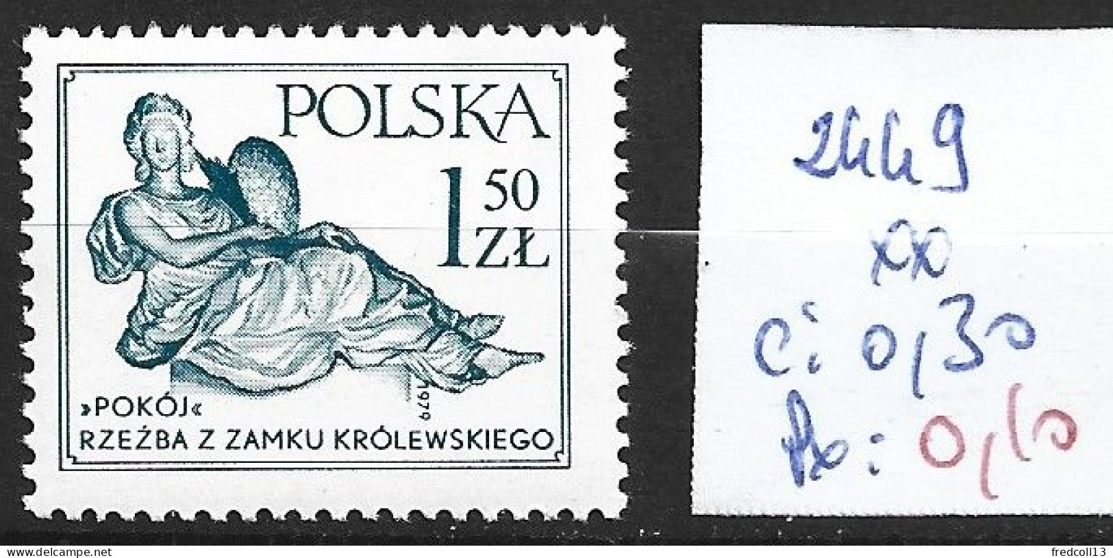 POLOGNE 2449 ** Côte 0.30 € - Nuevos