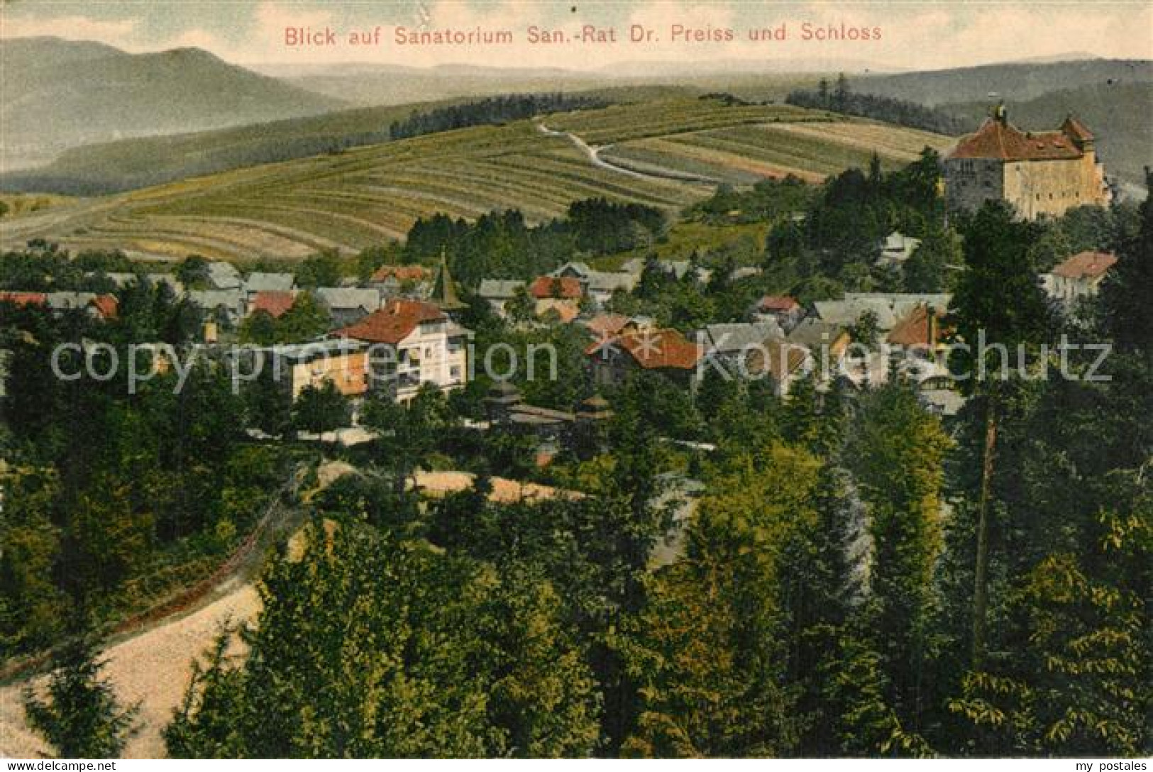 73574076 Elgersburg Blick Auf Sanatorium Und Schloss Elgersburg - Elgersburg