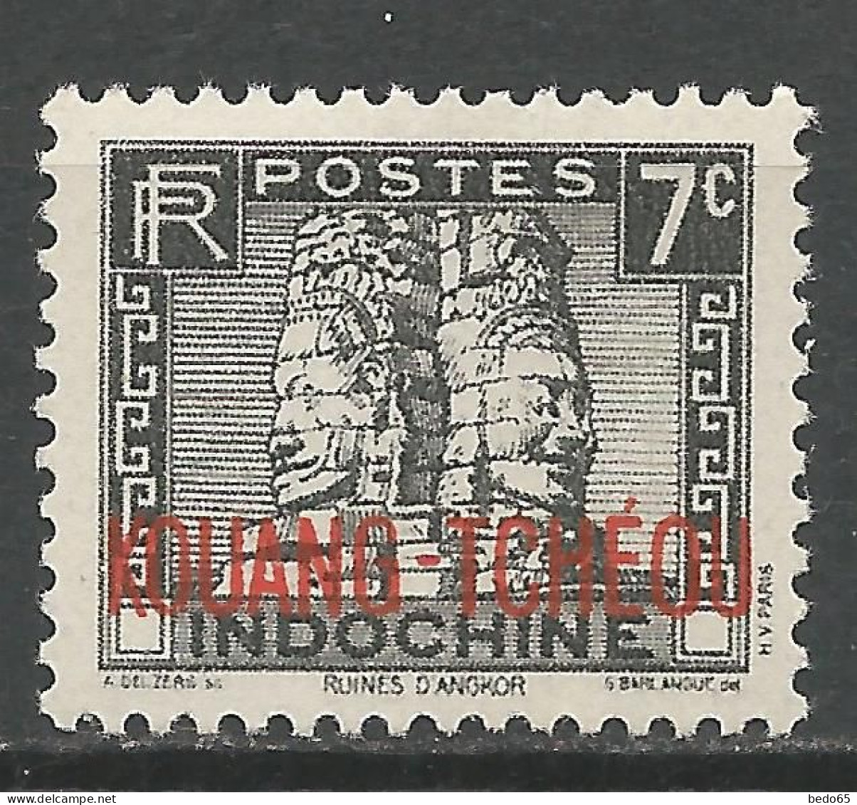 KOUANG-TCHEOU N° 128 NEUF** LUXE SANS CHARNIERE / Hingeless / MNH - Unused Stamps