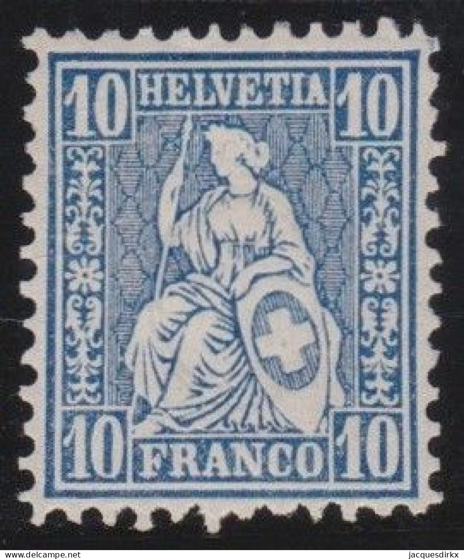 Suisse   .  Yvert  .    36  (2 Scans)   .       *        .    Neuf Avec Gomme - Unused Stamps