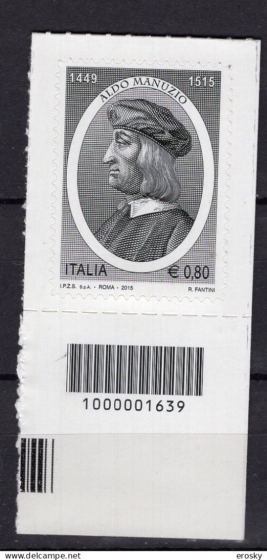 Y2828 - ITALIA ITALIE Unificato N°3611 ** CODICE A BARRE - Bar Codes