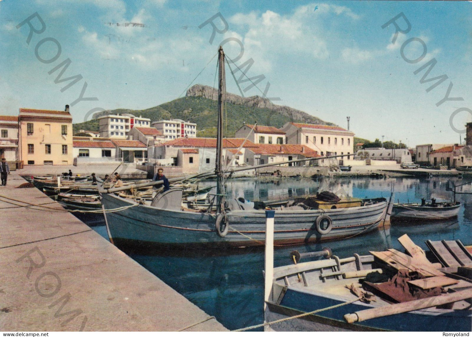 CARTOLINA  C2 GOLFO ARANCI,SASSARI,SARDEGNA-IL PORTICCIOLO-MARE,SOLE,ESTATE,VACANZA,SPIAGGIA,LUNGOMARE,VIAGGIATA 1970 - Sassari