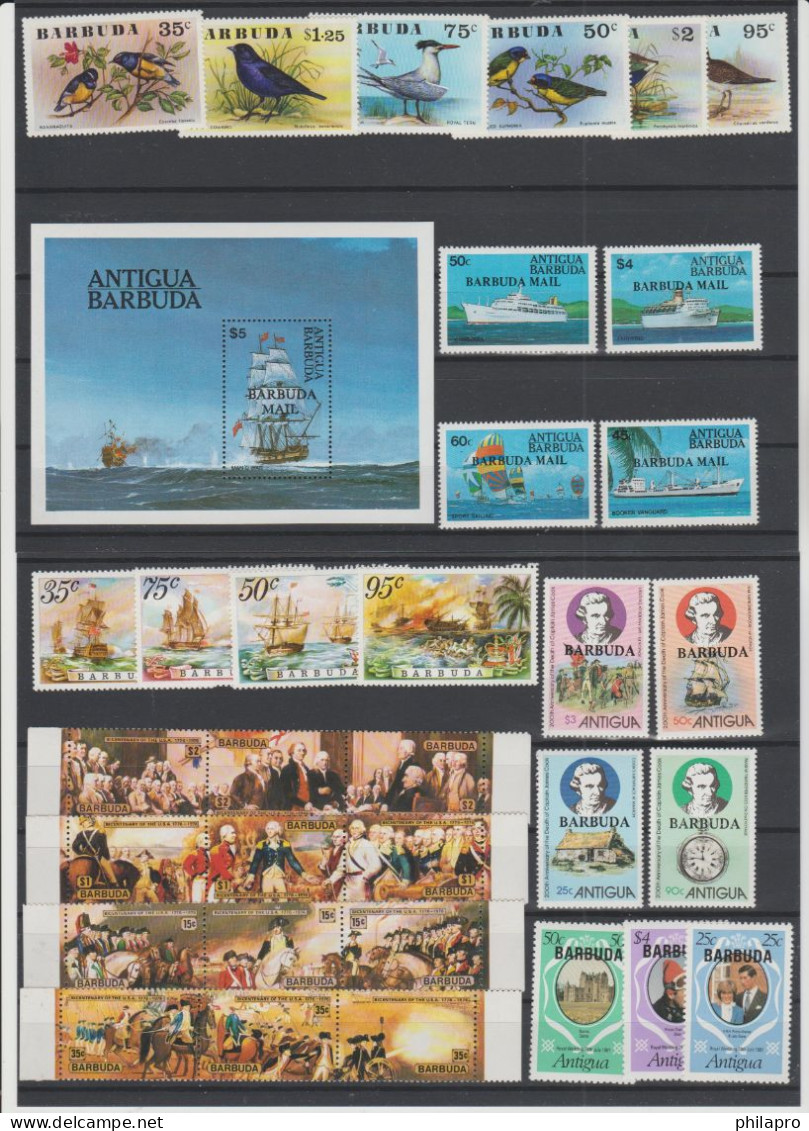 BARBADES  Lot Complete  Sets  **MNH  Réf  T 1453 - Barbades (1966-...)