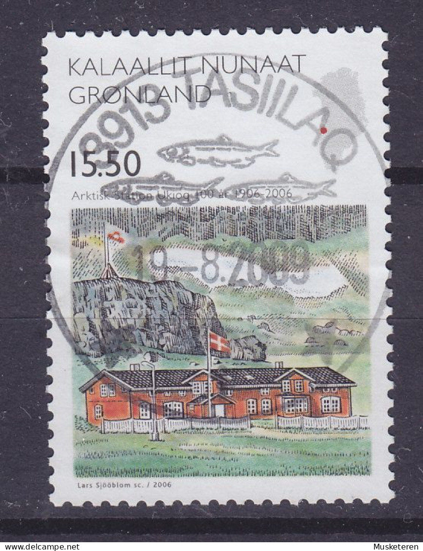 Greenland 2006 Mi. 474, 15.50 Kr. Wissenschaft (II) Fossilien-Fundsta¨tte Forschungsstation Deluxe TASIILAQ Cancel !! - Oblitérés