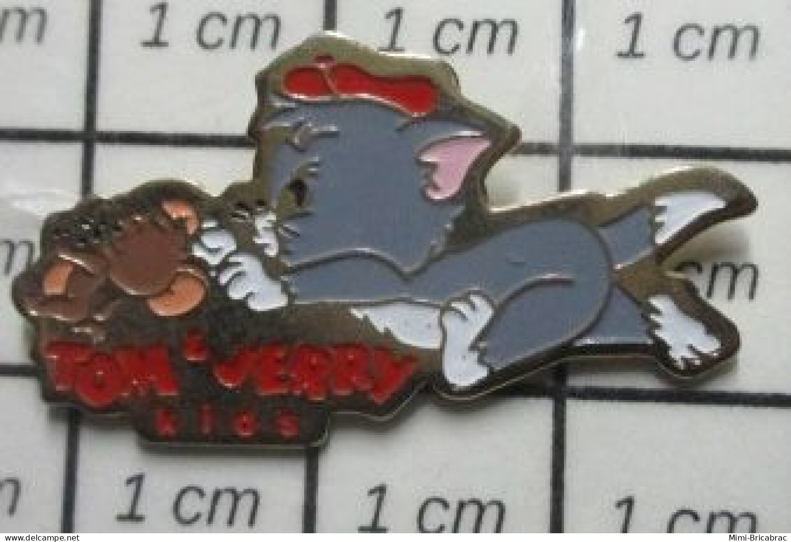 1616A Pin's Pins / Beau Et Rare / CINEMA / DESSIN ANIME TOM AND JERRY KIDS CHAT SOURIS - Cinema