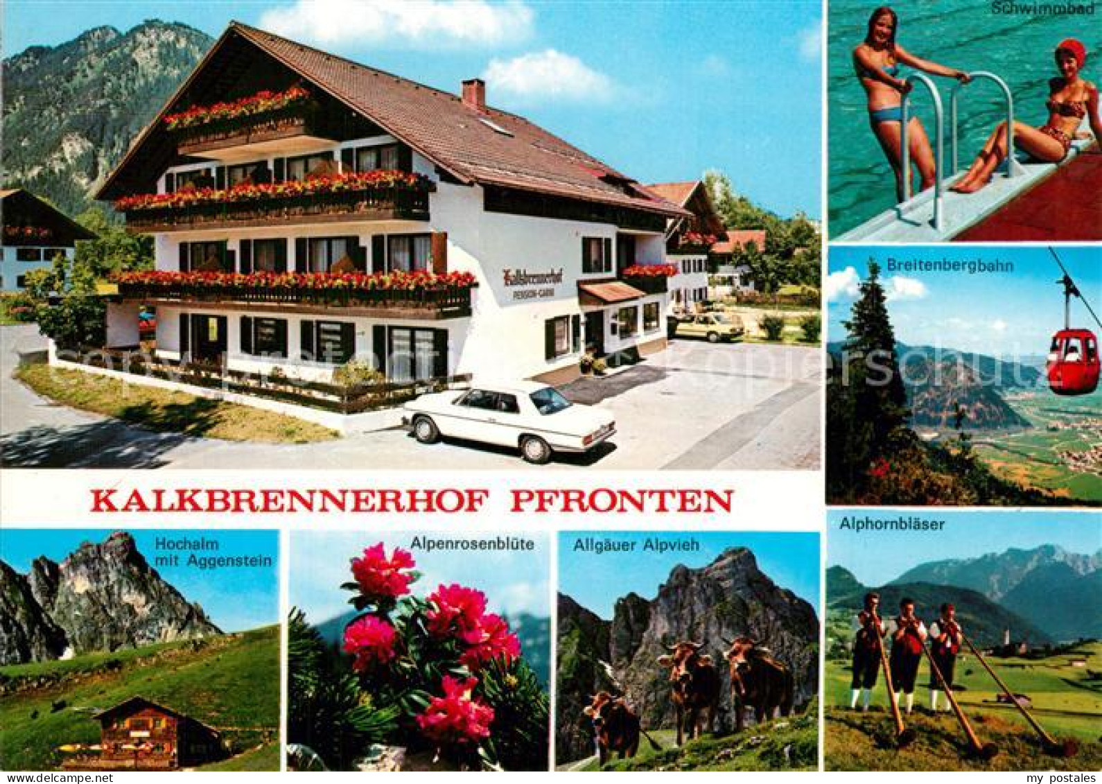 73532245 Steinach Pfronten Kalkbrennerhof Hotel Pension Garni Hochalm Aggenstein - Pfronten