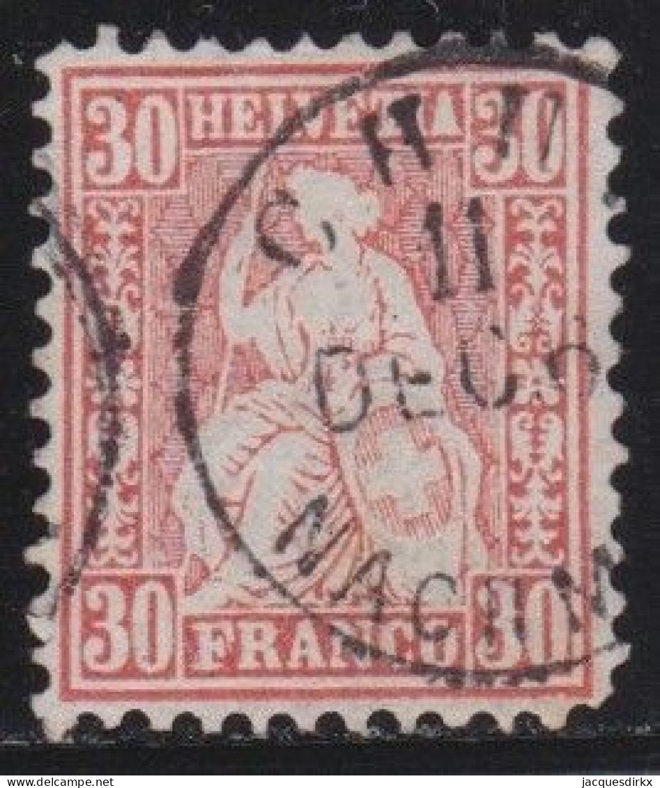 Suisse   .  Yvert  .    46    .       O        .    Oblitéré - Used Stamps