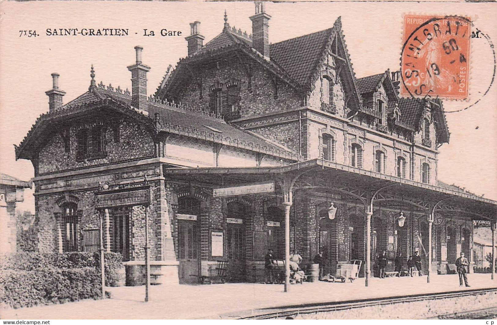 Saint Gratien - La Gare   - CPA °Jp - Saint Gratien