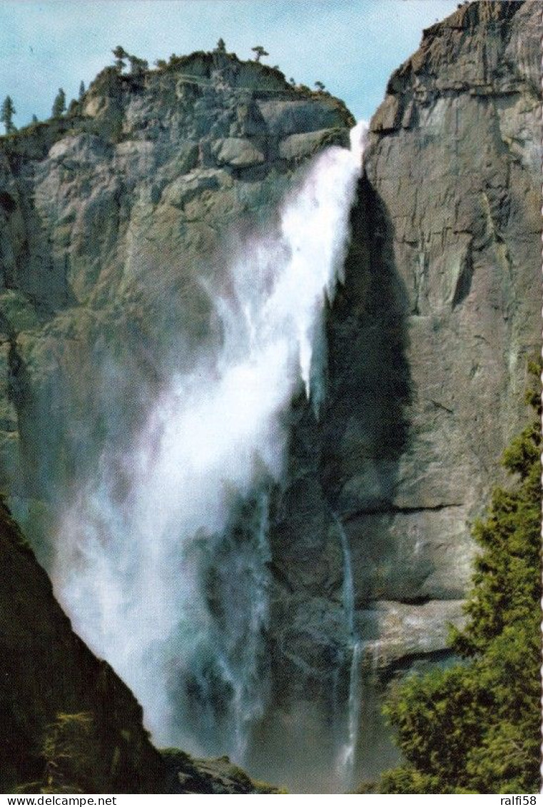 1 AK USA / California * Yosemite National Park - Upper Yosemite Fall - Seit 1984 UNESCO Weltnaturerbe * - Yosemite