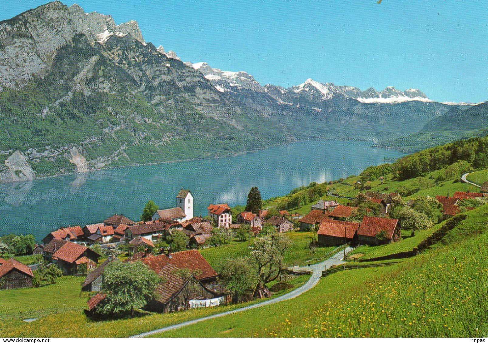 (Suisse ) OBSTALDEN Blick Auf Walensee - Obstalden