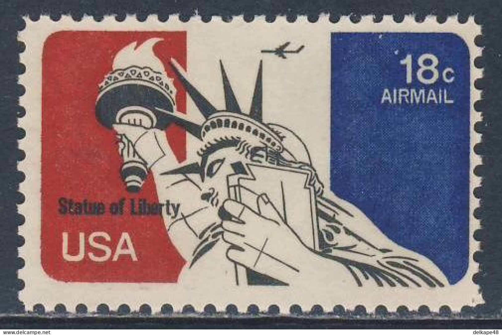 USA 1974 Mi 1130 YT A82  Sc C87 SG A1521 ** Statue Of Liberty / Freiheitsstatue / Statue De La Liberté - Monumenti