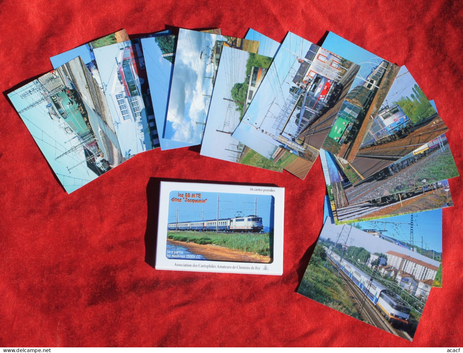 871 Cartes Postales Ferroviaires ACACF - - 500 Cartoline Min.