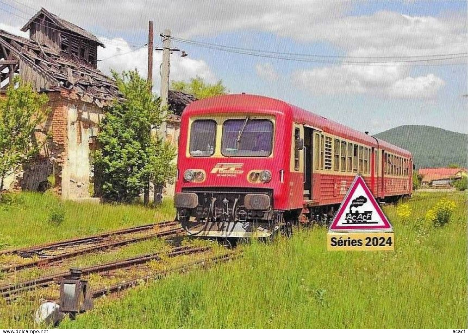 871 cartes postales ferroviaires ACACF -