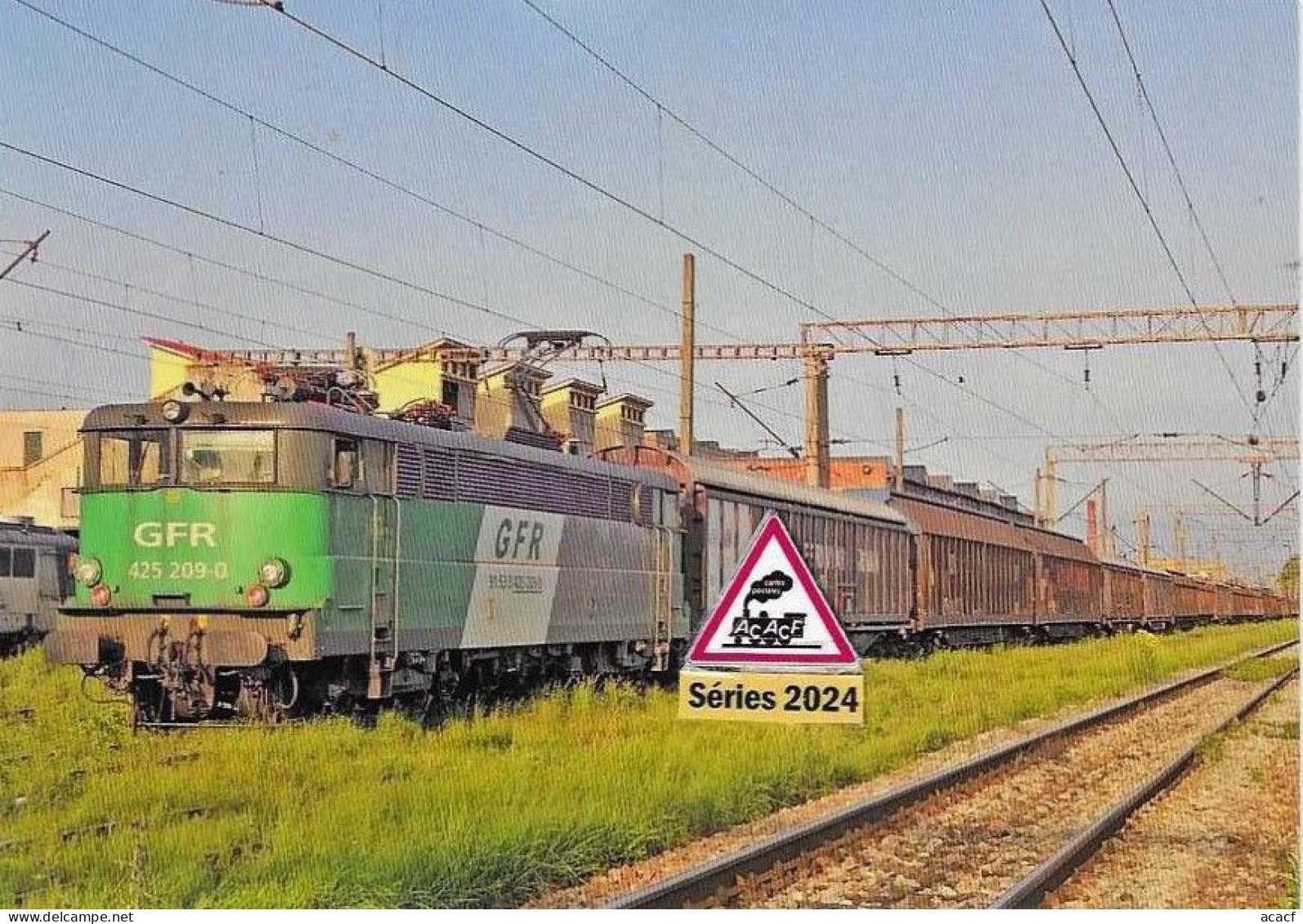 871 cartes postales ferroviaires ACACF -