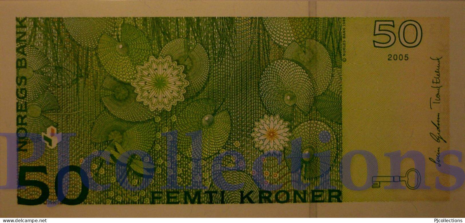 NORWAY 50 KRONER 2005 PICK 46c UNC - Noorwegen