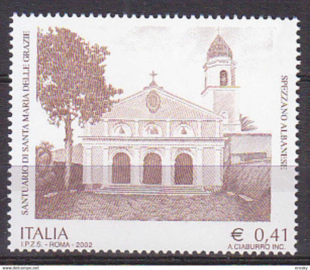 Y1519 - ITALIA Ss N°2617 - ITALIE Yv N°2571 ** ART ET CULTURE - 2001-10:  Nuevos