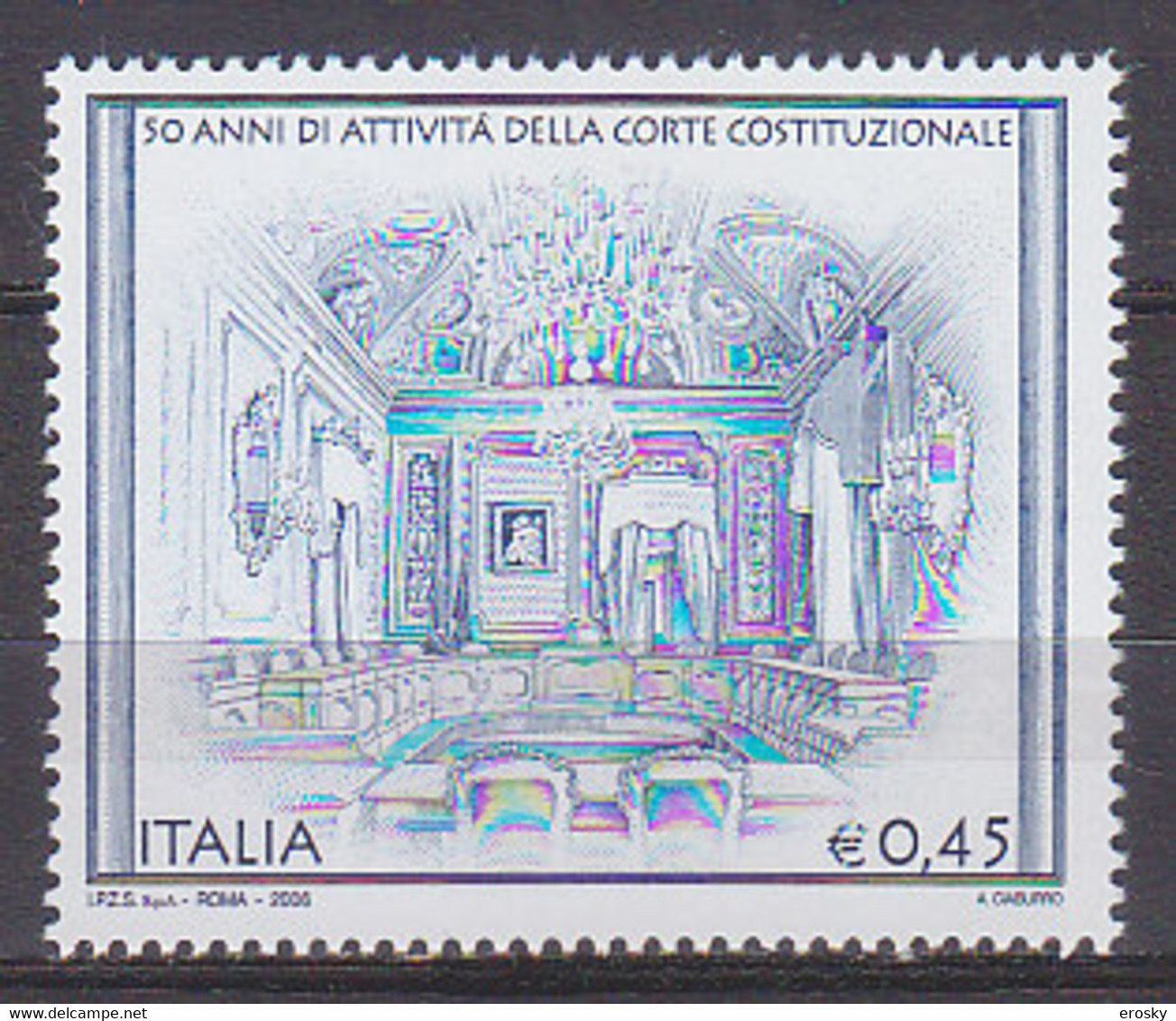 Y1784 - ITALIA Ss N°2901 - ITALIE Yv N°2863 ** - 2001-10: Mint/hinged