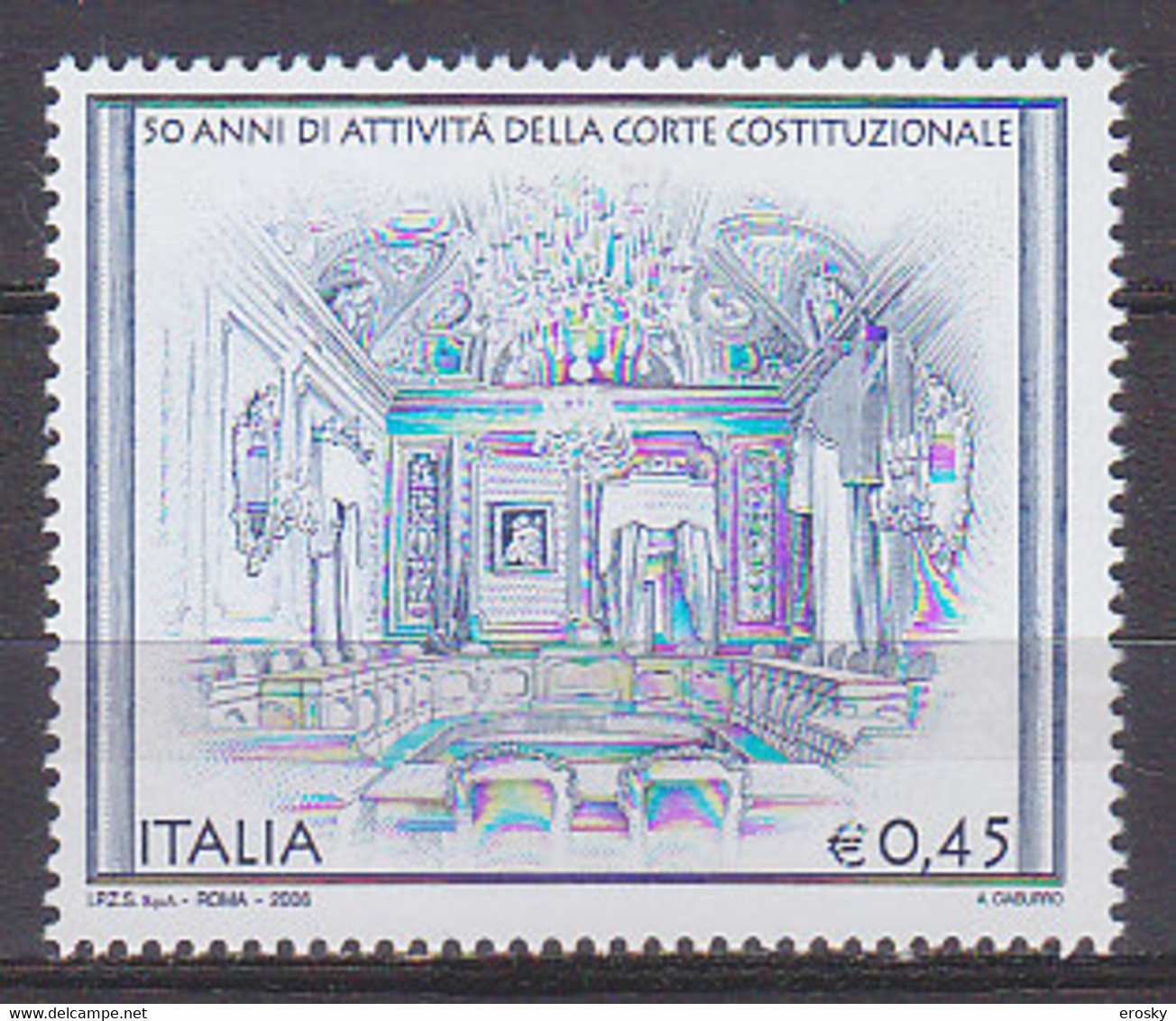 Y1784 - ITALIA Ss N°2901 - ITALIE Yv N°2863 ** - 2001-10:  Nuevos