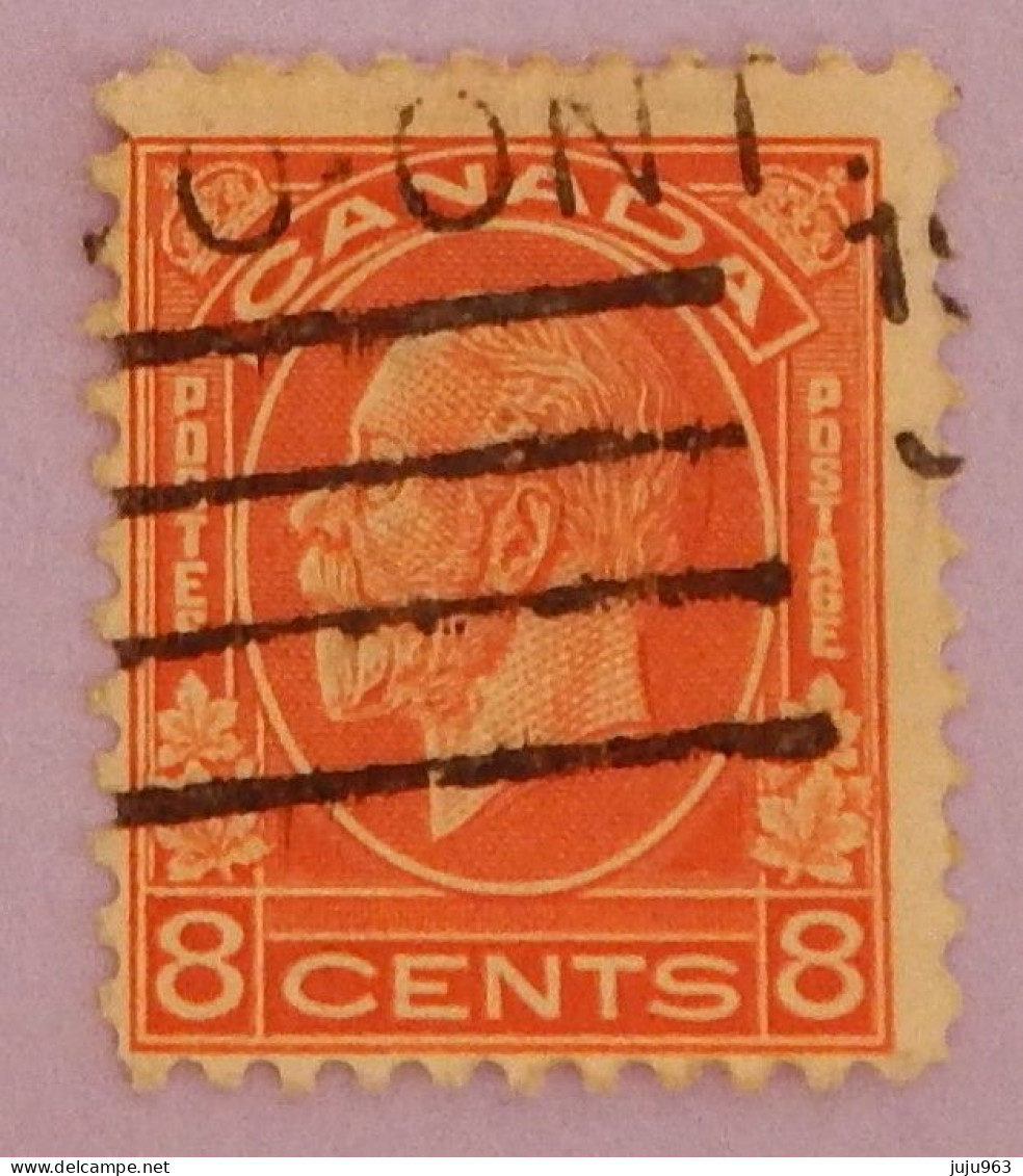 CANADA YT 166 OBLITÉRÉ "GEORGE V" ANNÉES 1932/1933 - Used Stamps