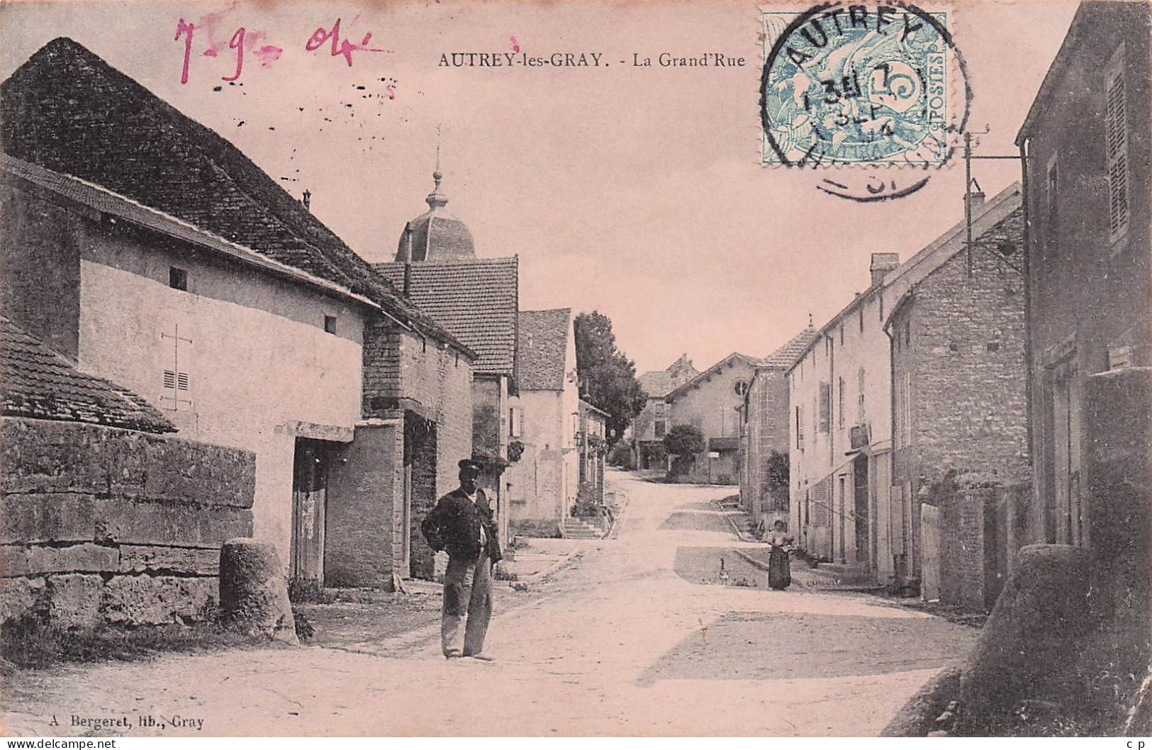 Autrey Les Gray - La Grand' Rue  - CPA °W - Autrey-lès-Gray