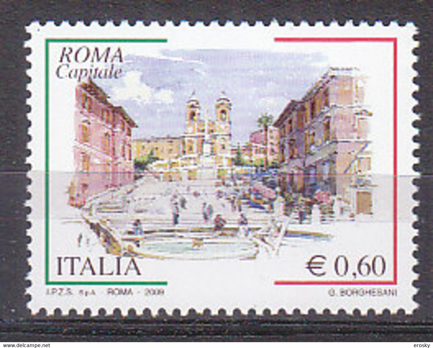 Y1955 - ITALIA ITALIE Unificato N°3131 ** ROMA CAPITALE - 2001-10:  Nuevos