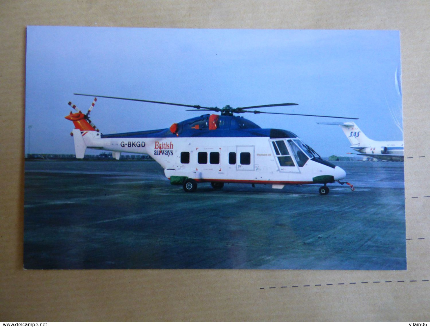 WESTLAND 30   BRITISH AIRWAYS  G-BKGD - Helicópteros