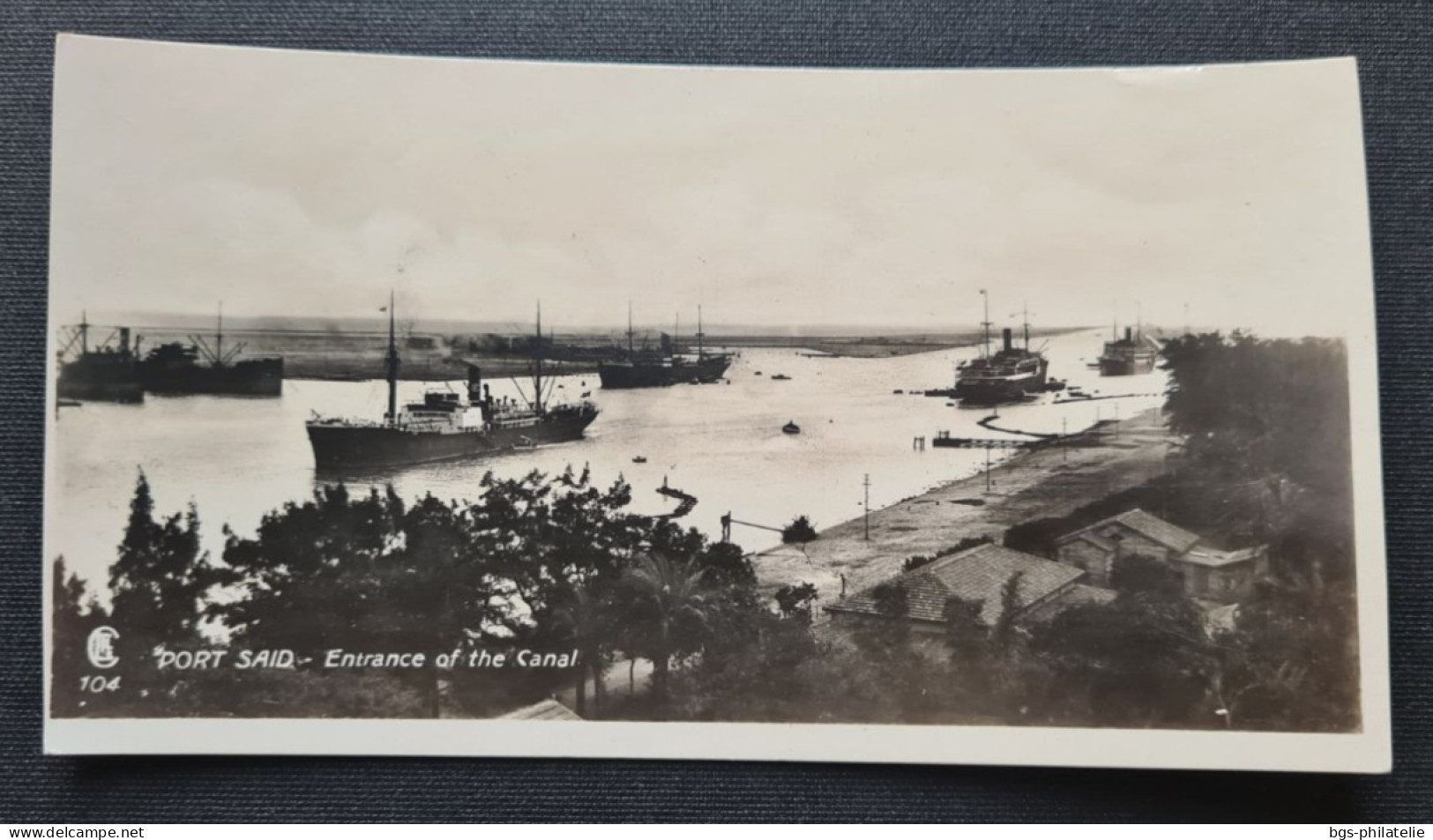 Egypte,  Port- Saïd - Entrée Dans Le Canal. - Port Said