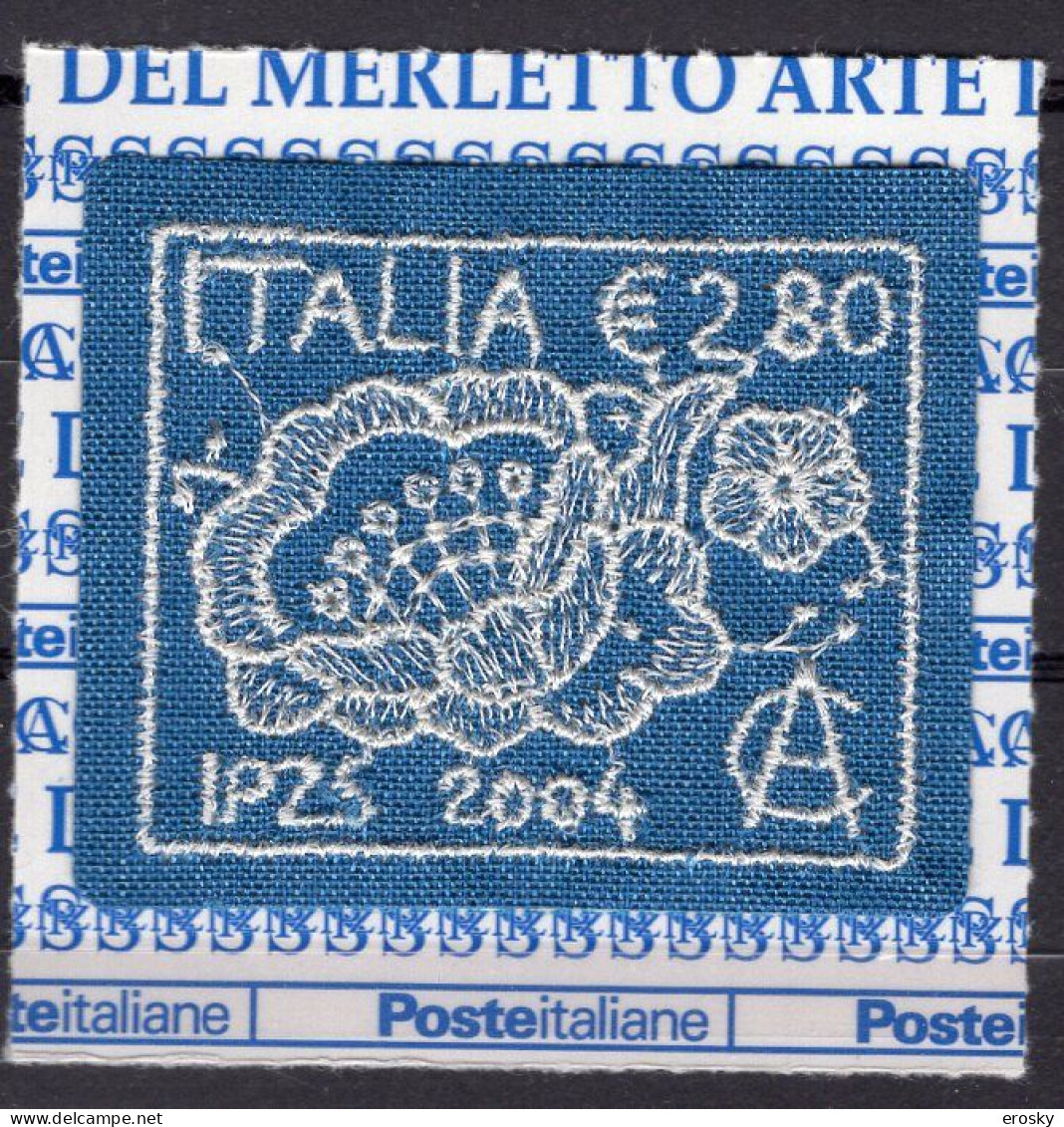 Y1677 - ITALIA Ss N°2780 - ITALIE Yv N°2740 ** ART DE LA DENTELLE - 2001-10: Mint/hinged