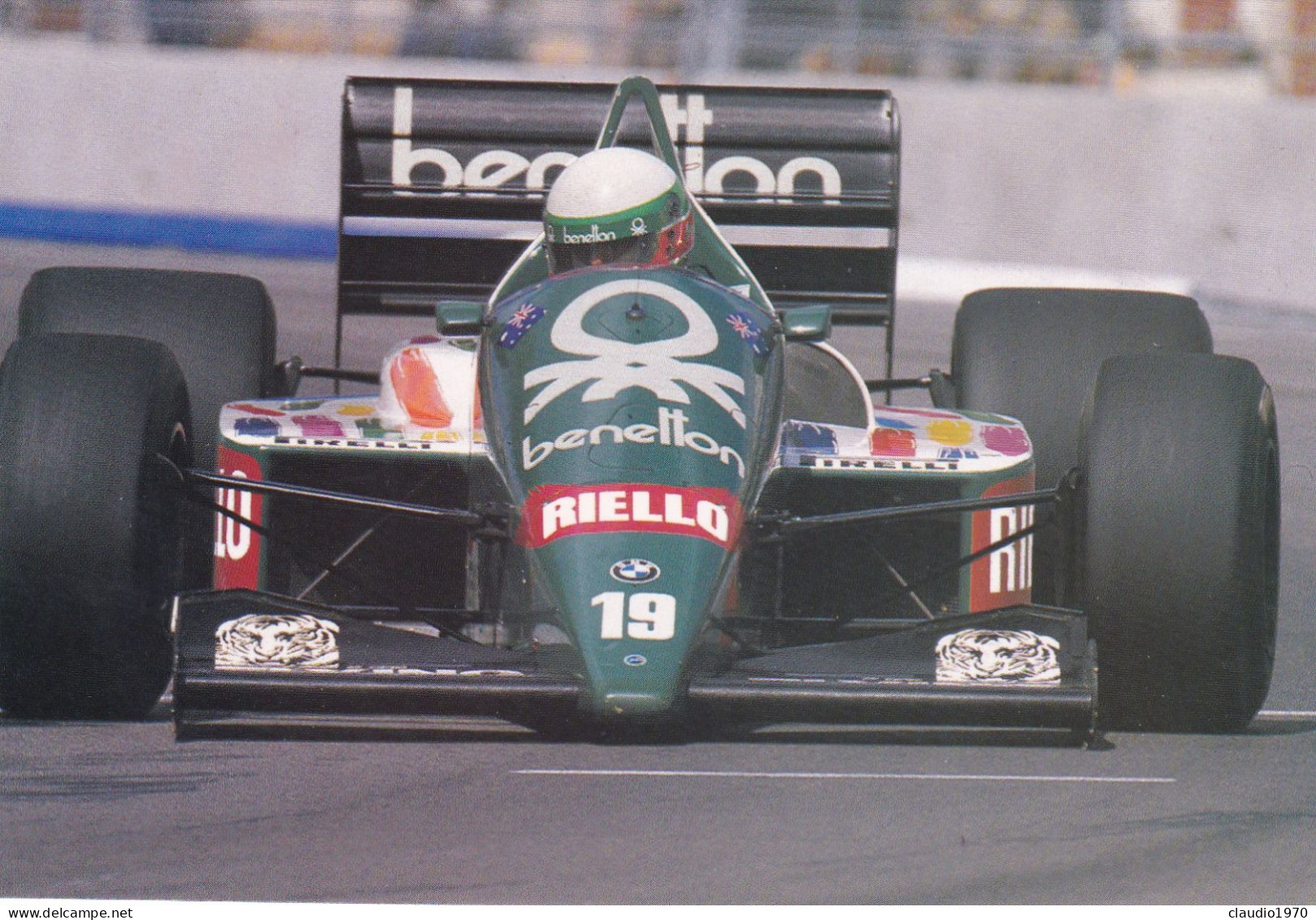 TEMATICA - SPORT  CARTOLINA - F1 WORLD  CHAMPIONSHIP 1987 - RIELLO - Grand Prix / F1