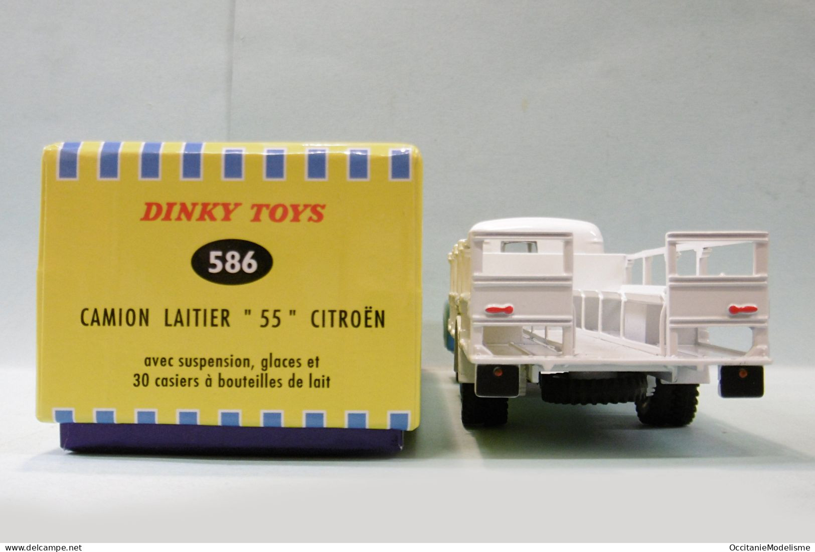 Dinky Toys / Atlas - CAMION Laitier Citroën Type 55 Réf. 586 Neuf NBO - Dinky