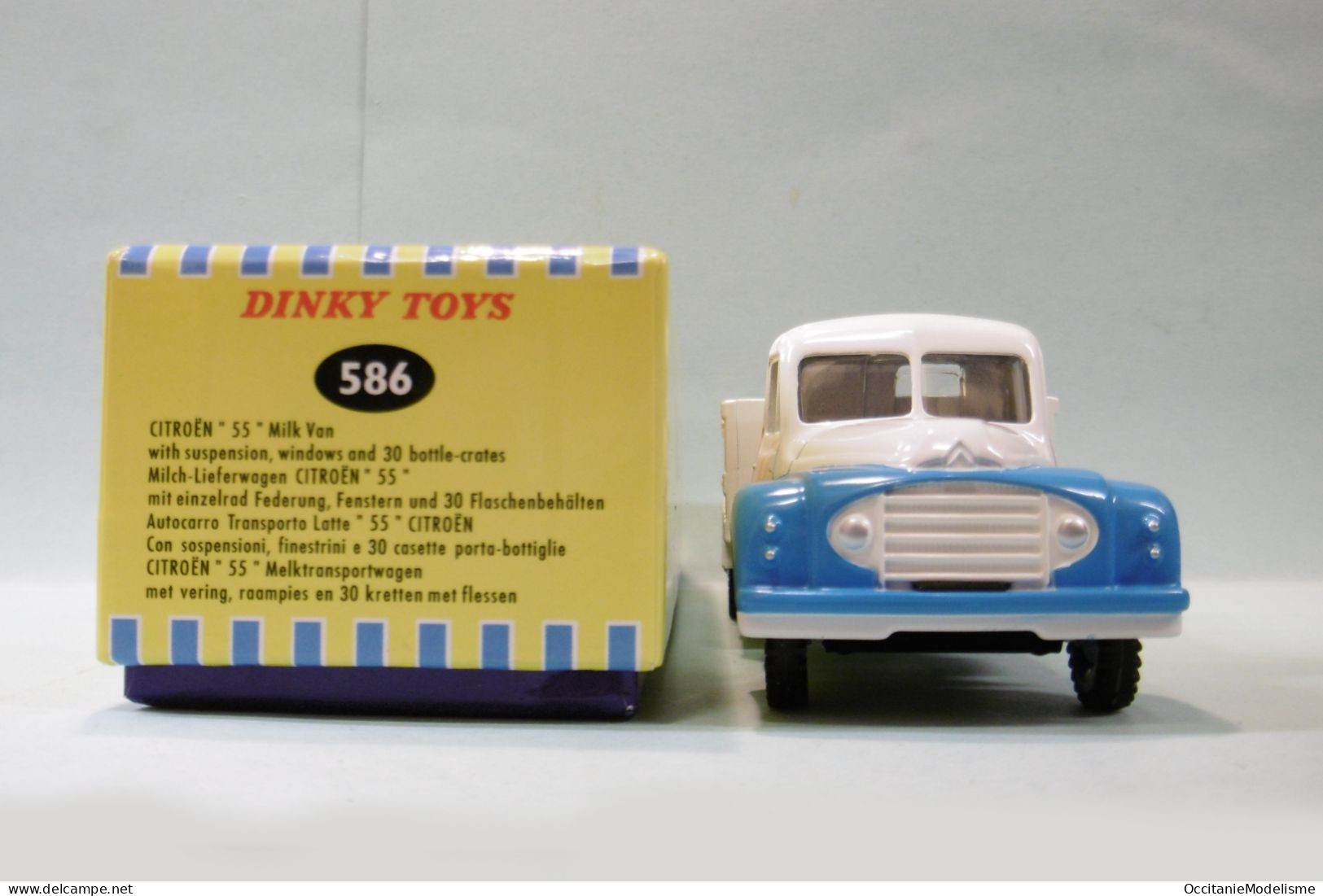 Dinky Toys / Atlas - CAMION Laitier Citroën Type 55 Réf. 586 Neuf NBO - Dinky